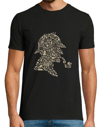 Camiseta Hombre Manga Corta Sherlock Holmes laTostadora - latostadora.com - Modalova