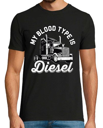 Camiseta mi tipo de sangre es diesel diesel - latostadora.com - Modalova