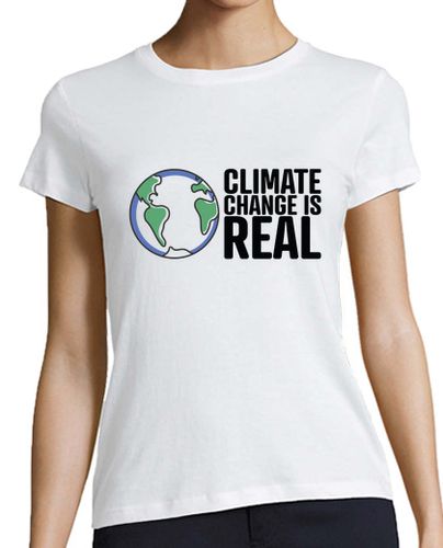 Camiseta mujer el cambio climático es el calentamiento - latostadora.com - Modalova