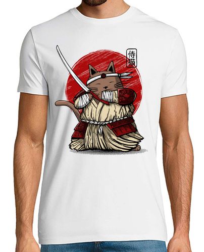 Camiseta Samurai gato - latostadora.com - Modalova