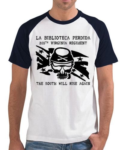 Camiseta Hombre Estilo Béisbol El Sur Resurgirá 1 laTostadora - latostadora.com - Modalova