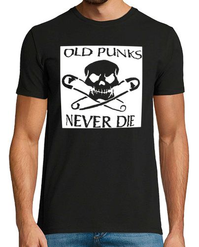 Camiseta Old punks never die - Los viejos punks - latostadora.com - Modalova