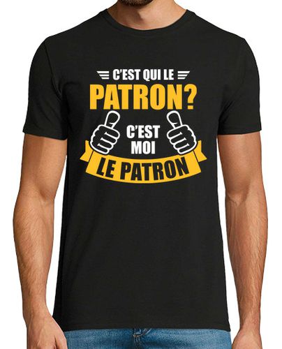 Camiseta cest que le patron moi le patron laTostadora - latostadora.com - Modalova