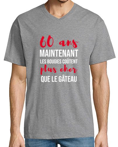 Camiseta 60 años de humor de aniversario - latostadora.com - Modalova