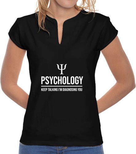 Camiseta mujer la psicología sigue hablando laTostadora - latostadora.com - Modalova