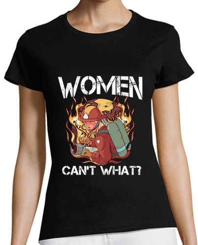 Camiseta Mujer Manga Corta el cuerpo de bomberos salva a todas las laTostadora - latostadora.com - Modalova