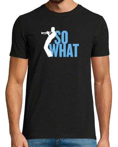 Camiseta Miles Davis So What, blanco azul. Hombre laTostadora - latostadora.com - Modalova