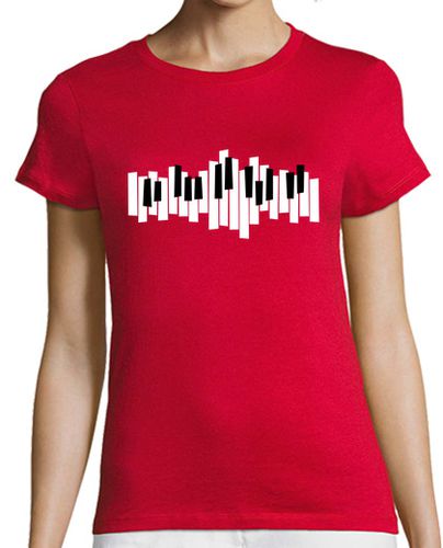 Camiseta mujer Piano Jazz. Mujer - latostadora.com - Modalova