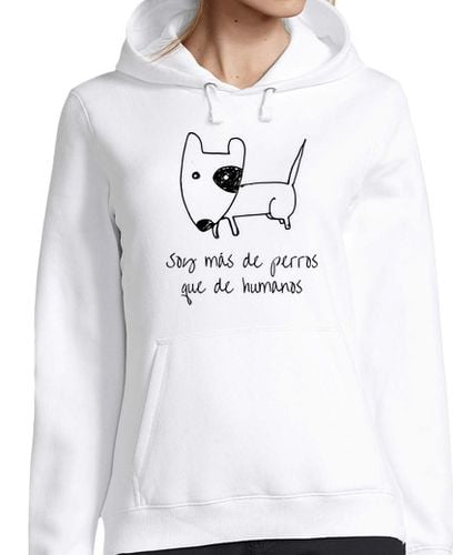 Sudadera Con Capucha Para Mujer SOY MÁS DE PERROS laTostadora - latostadora.com - Modalova