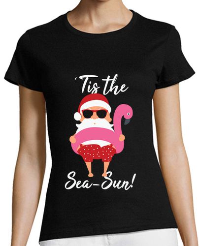 Camiseta mujer divertido regalo de navidad en julio - latostadora.com - Modalova
