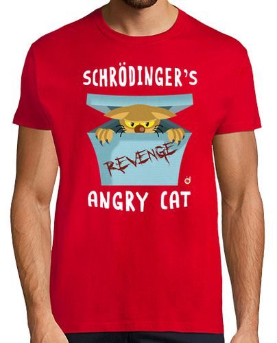Camiseta Schrodinger's angry cat (camisetas chico y chica) - latostadora.com - Modalova
