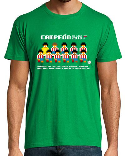 Camiseta Hombre Manga Corta Atleti Campeon! laTostadora - latostadora.com - Modalova