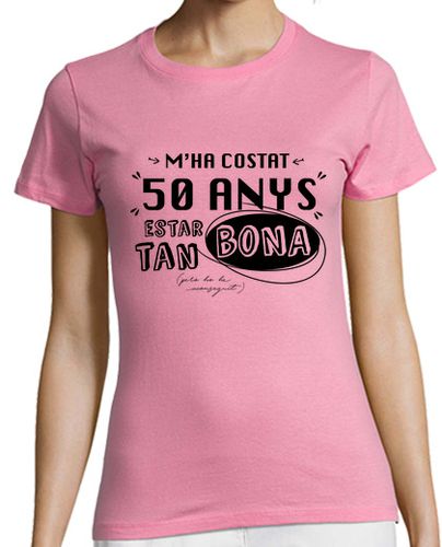 Camiseta mujer 50 anys Regal en valencià N-D laTostadora - latostadora.com - Modalova