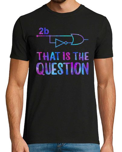 Camiseta ser o no ser camisa divertido ingeniero eléctrico regalo 2b o no 2b placa de circuito camiseta de in - latostadora.com - Modalova