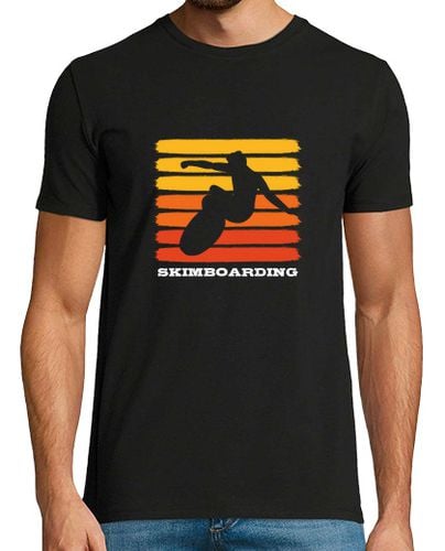 Camiseta vintage skimboarding skimboard tabla de surf retro laTostadora - latostadora.com - Modalova