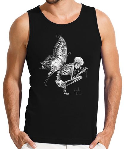 Camiseta Ninfa calavera, hombre, tirantes laTostadora - latostadora.com - Modalova