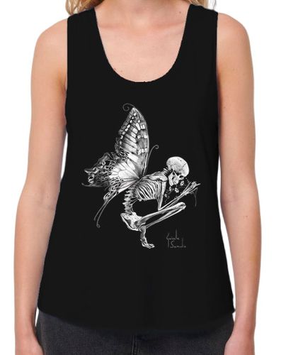 Camiseta mujer Ninfa calavera, mujer tirantes laTostadora - latostadora.com - Modalova