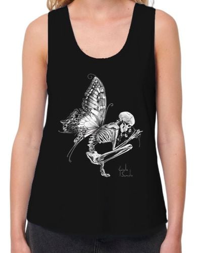 Camiseta Mujer Tirantes Loose Fit Ninfa calavera, mujer tirantes laTostadora - latostadora.com - Modalova