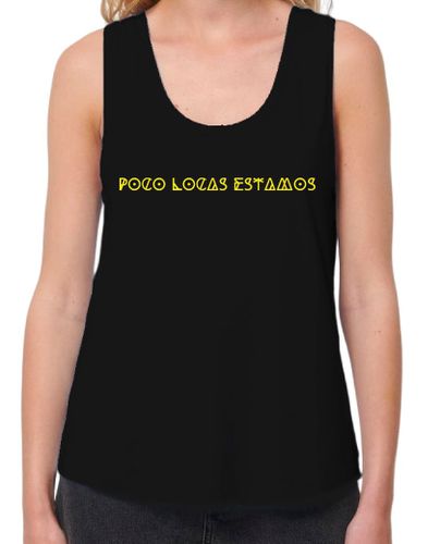 Camiseta mujer PLE solidaria Mujer, sin mangas, negra - latostadora.com - Modalova