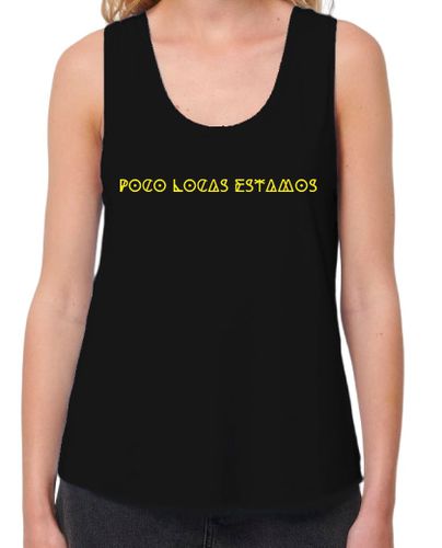 Camiseta Mujer Tirantes Loose Fit PLE solidaria Mujer, sin mangas, negra laTostadora - latostadora.com - Modalova