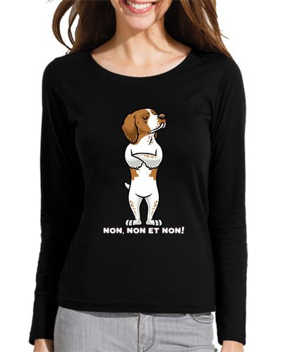 Camiseta mujer ttu breton spaniel perro - latostadora.com - Modalova
