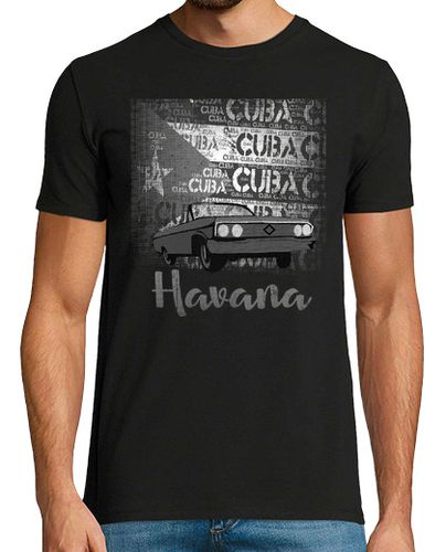 Camiseta Cuba Classic Car Cuba Flag Gift - latostadora.com - Modalova