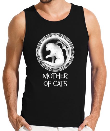 Camiseta Hombre Sin Mangas madre de gatos gato mamá madres gracios laTostadora - latostadora.com - Modalova