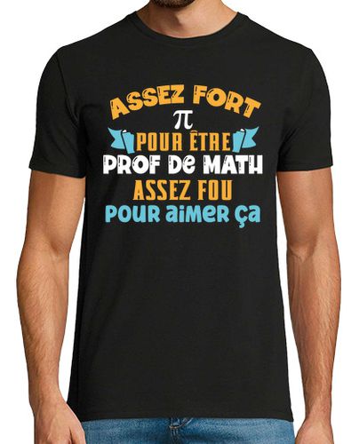 Camiseta Hombre Manga Corta profesor de matematicas profesor de mat laTostadora - latostadora.com - Modalova