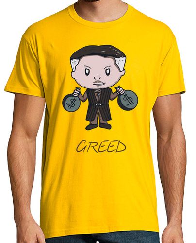 Camiseta Hombre Manga Corta Greed- Camiseta hombre laTostadora - latostadora.com - Modalova