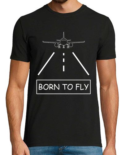 Camiseta nacido para volar piloto avión aircfart - latostadora.com - Modalova