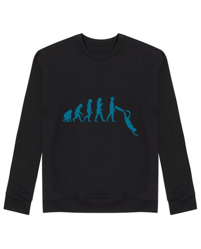 Sudadera Sin Capucha Unisex apnea de buceo libre evolución de buceo laTostadora - latostadora.com - Modalova