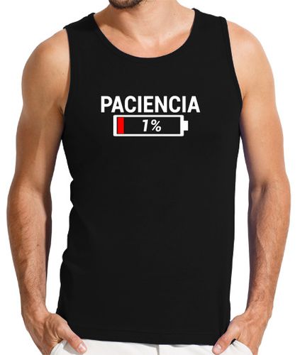 Camiseta Hombre Sin Mangas paciencia 1 para hombres mujeres adoles laTostadora - latostadora.com - Modalova