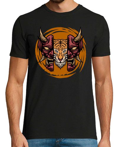 Camiseta oni tiger samurai japón diablo máscara - latostadora.com - Modalova