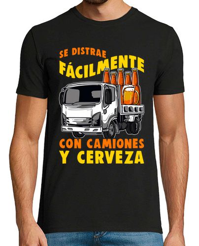 Camiseta Camiones y Cerveza - latostadora.com - Modalova