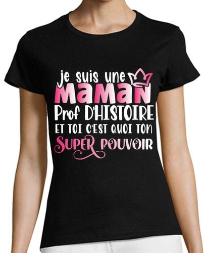 Camiseta Mujer Manga Corta maestra de cuentos mamá maestra humor laTostadora - latostadora.com - Modalova