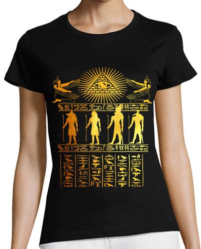 Camiseta mujer egipto faraón templo cultura dioses - latostadora.com - Modalova