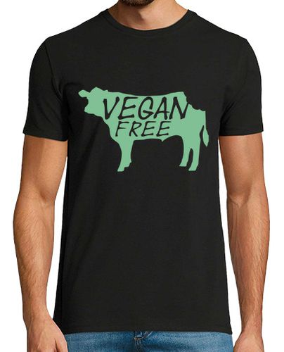 Camiseta Vegan free camiseta vaca mordida no apta para come hierbas - latostadora.com - Modalova