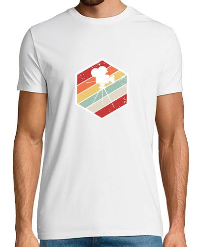 Camiseta vintage retro estilo de película camiseta gráfica regalo cámara genial cineasta cámaras de fotografí laTostadora - latostadora.com - Modalova