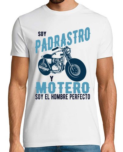 Camiseta padrastro y motero - latostadora.com - Modalova