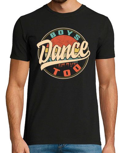 Camiseta Hombre Manga Corta los niños bailan también camiseta niño bailarín hombres regalo de bailarina camisas de baile para ho laTostadora - latostadora.com - Modalova