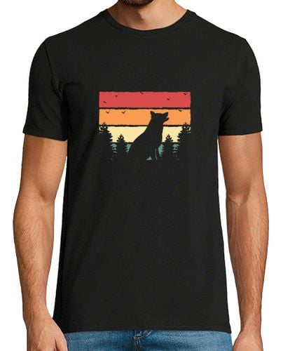 Camiseta Hombre Manga Corta perro pastor alemán retro dueño perro de rescate regalo laTostadora - latostadora.com - Modalova