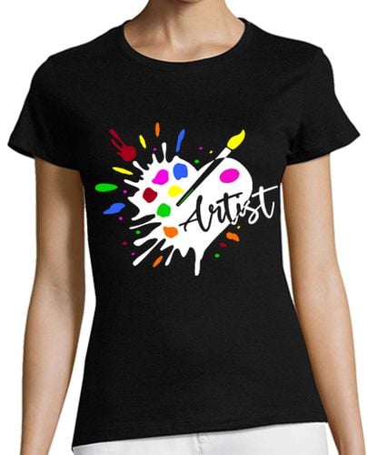 Camiseta Mujer Manga Corta Artista, pintora laTostadora - latostadora.com - Modalova