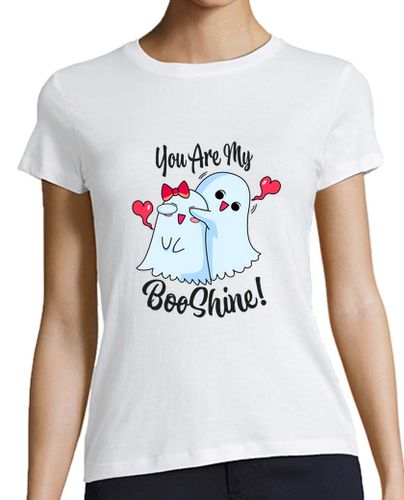 Camiseta mujer tu eres mi boo shine halloween lindos fantasmas laTostadora - latostadora.com - Modalova