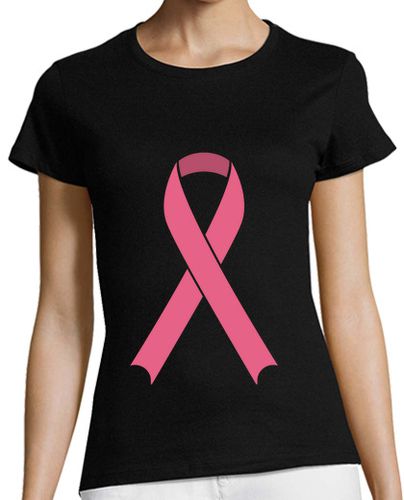 Camiseta mujer cinta rosa concientización sobre el cán laTostadora - latostadora.com - Modalova