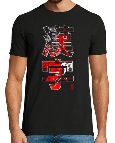 Camiseta Japanese kanji with samurai and geisha - latostadora.com - Modalova