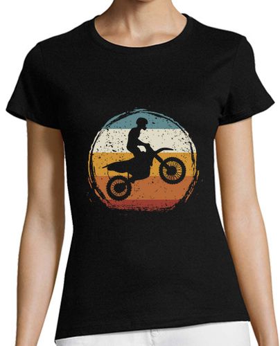 Camiseta mujer motocross vintage retro - latostadora.com - Modalova