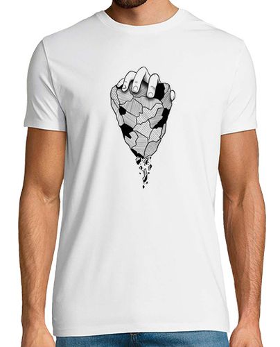 Camiseta mano escalada roca geométrica - latostadora.com - Modalova