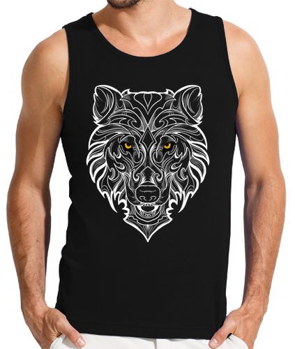 Camiseta Camiseta Tirantes Hombre Wolf Spirit White laTostadora - latostadora.com - Modalova