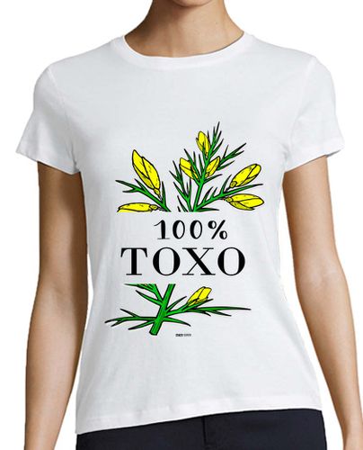 Camiseta mujer Toxo de Galicia. Camiseta Soy un Toxo - latostadora.com - Modalova
