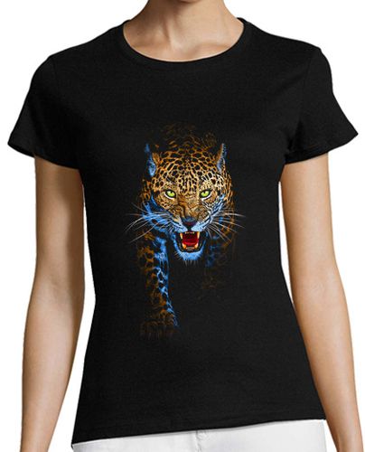 Camiseta mujer Leopardo al acecho - latostadora.com - Modalova